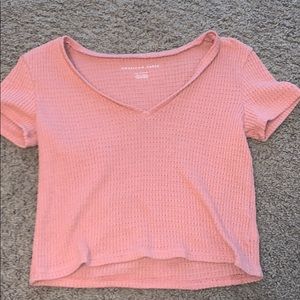 American Eagle Pink Baby T Shirt